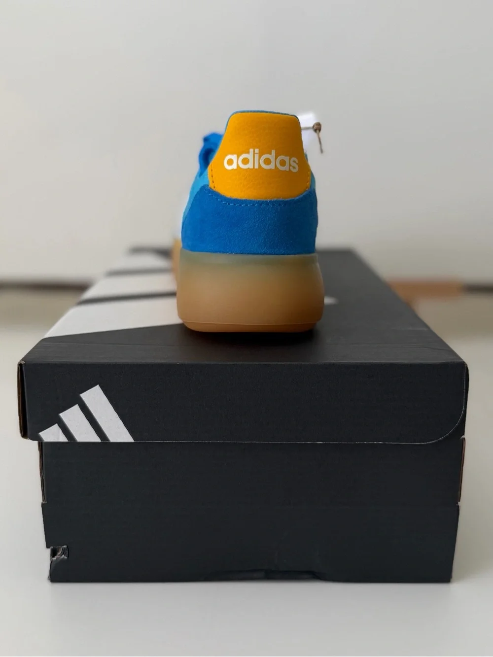 Adidas Barreda Decode J Blue with Gum Sole Low-Top Sneaker